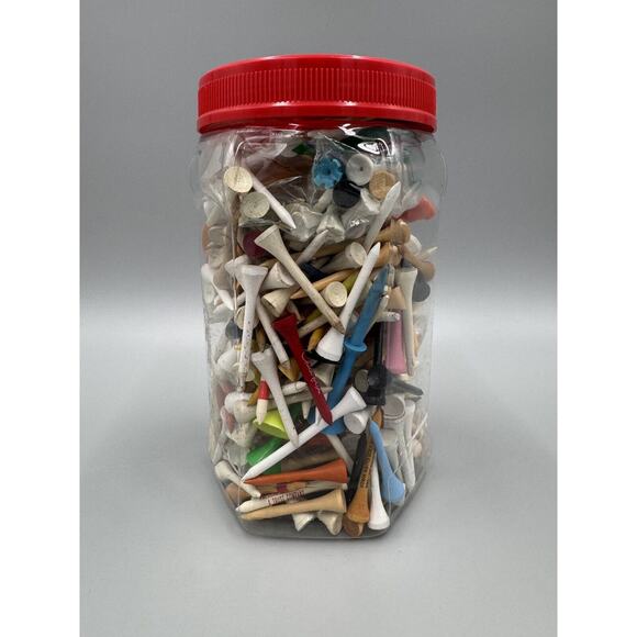 Miscellaneous/Assorted Golf Tees 1 Pound 400+ Count - Picture 1 of 6